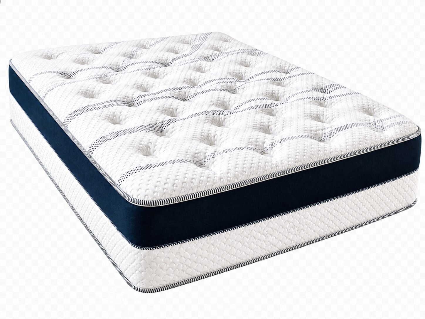 Matelas Lila Rêve sur fond ivoire