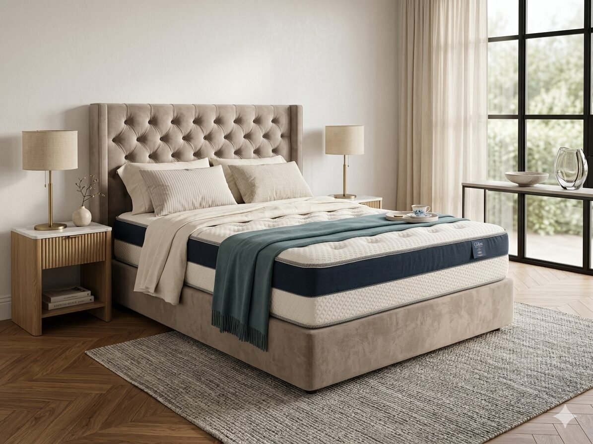Matelas Lila Rêve dans une chambre haut de gamme